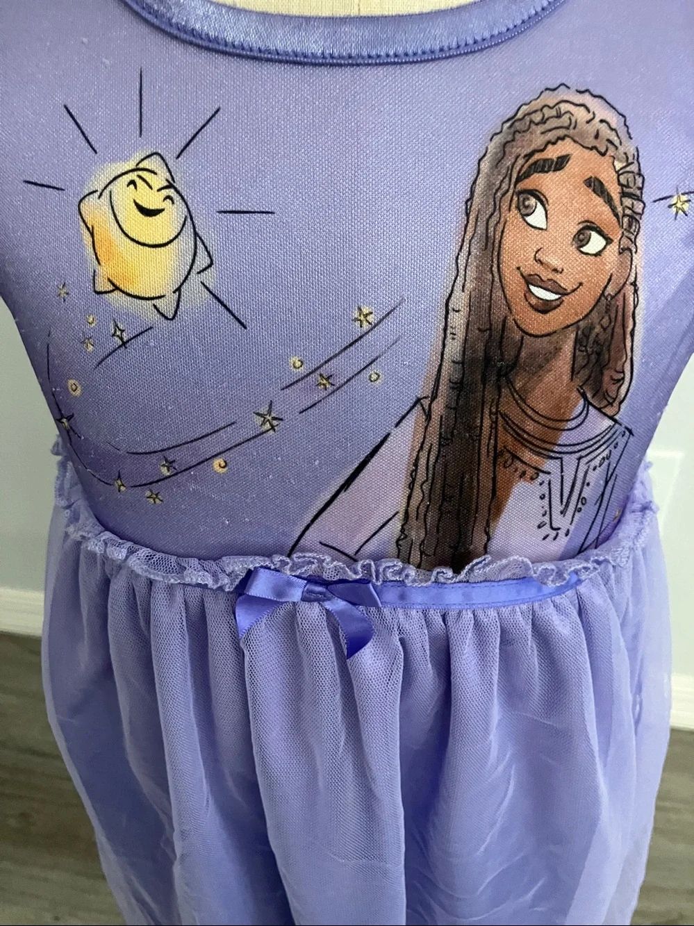 DISNEY Toddler Girls Wish Inspired Nightgown | 4T - Picture 3 of 10